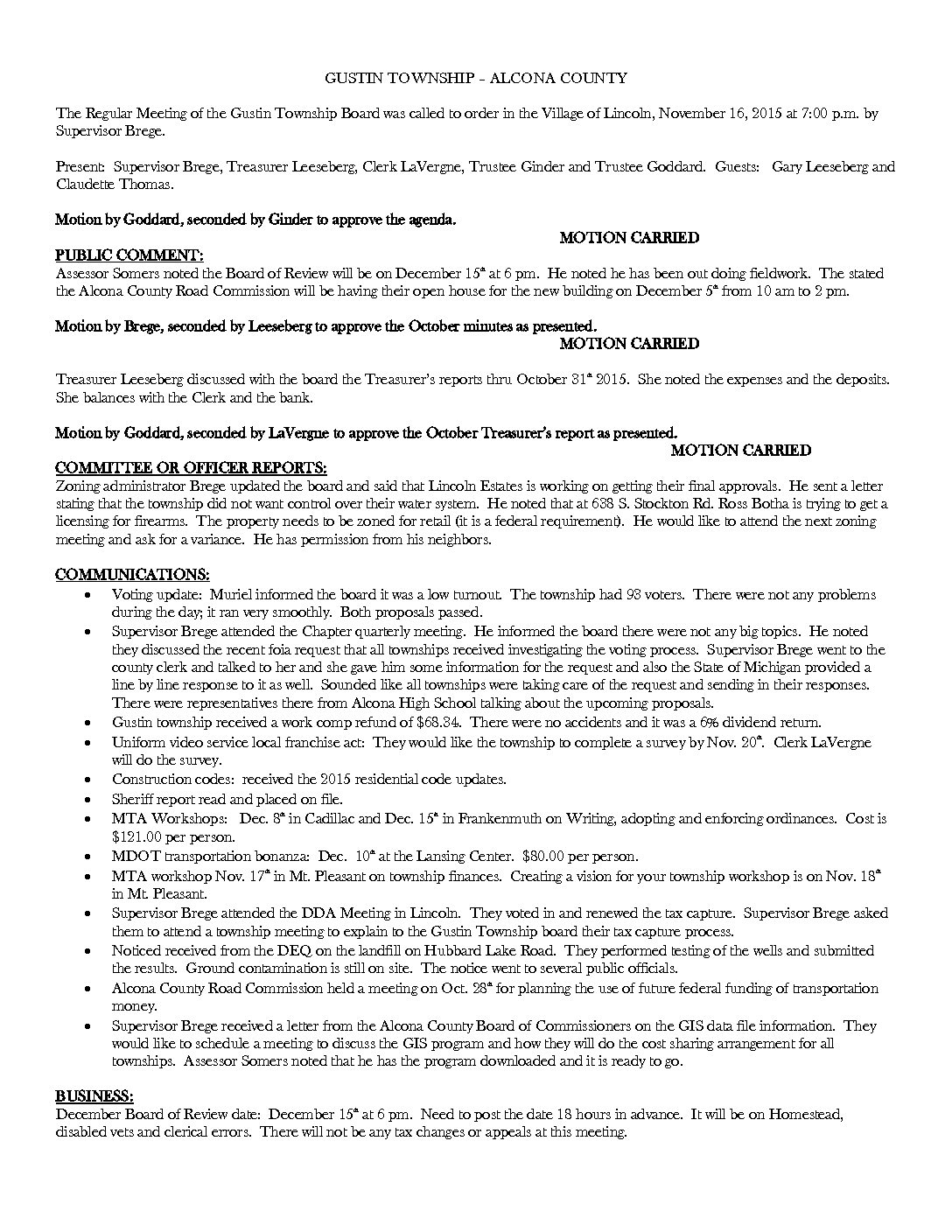 11-16-15 board minutes