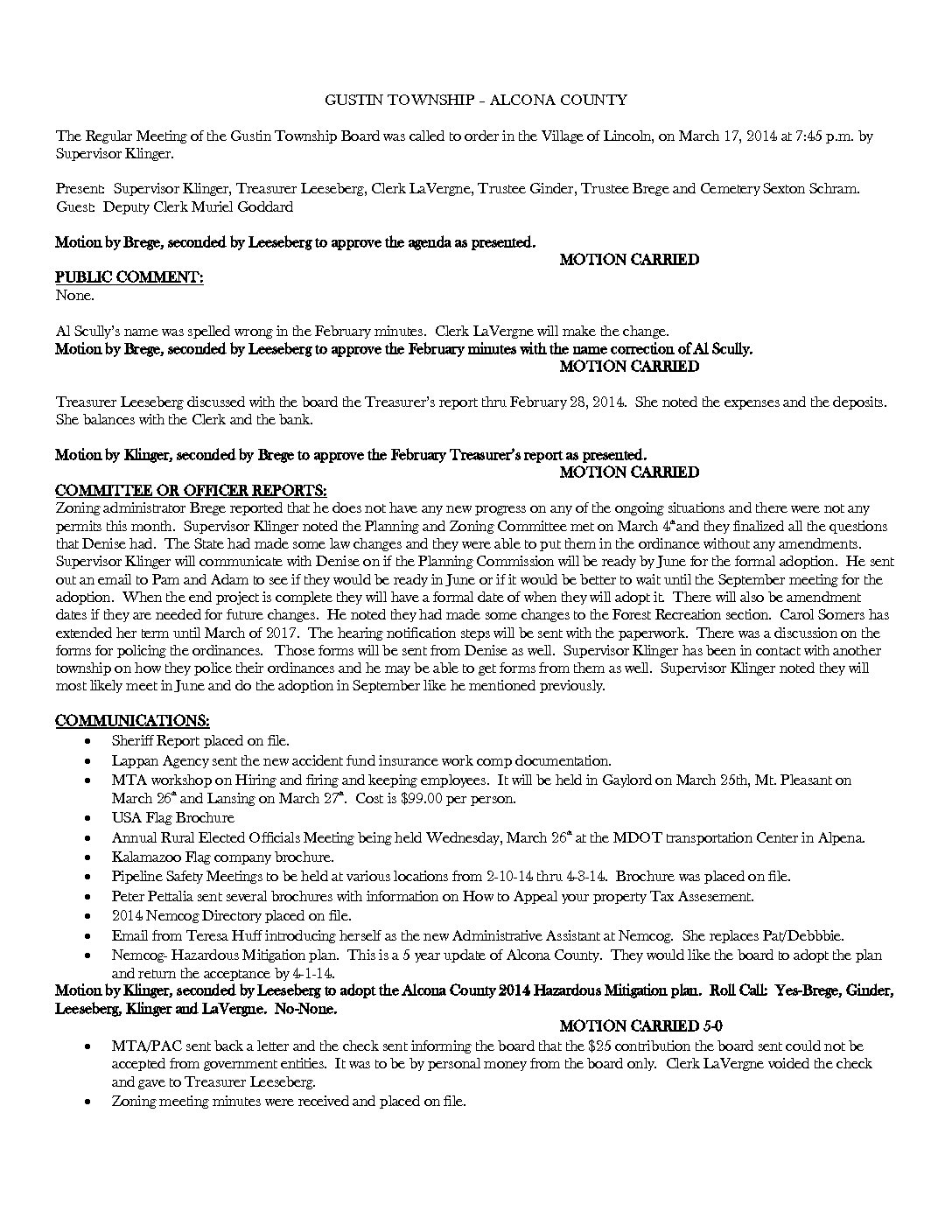 3-17-14 board minutes