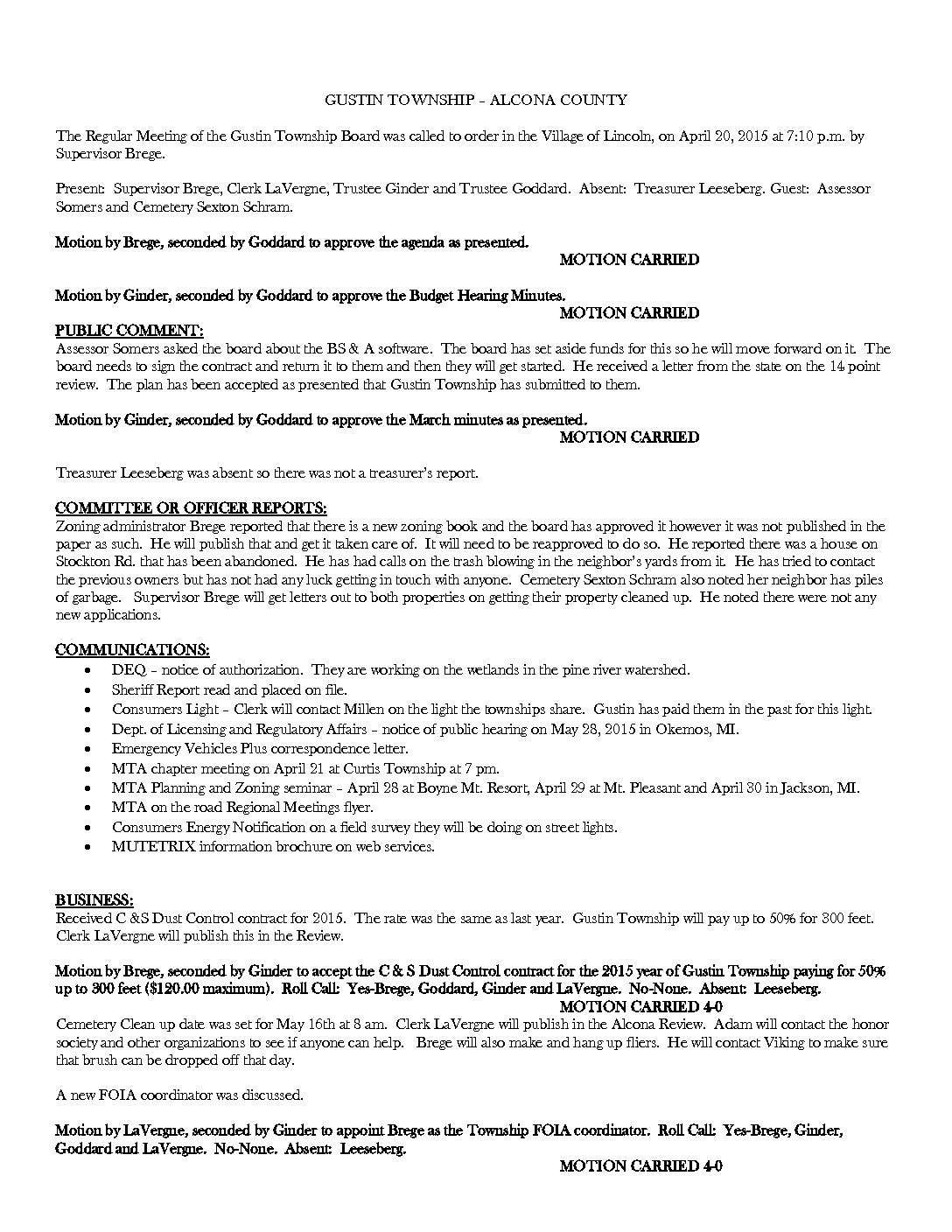 4-20-15 board minutes