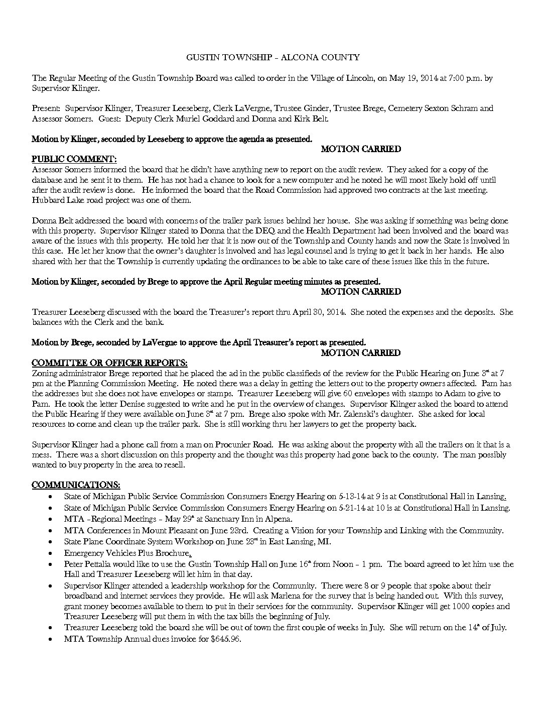 5-19-14 board minutes