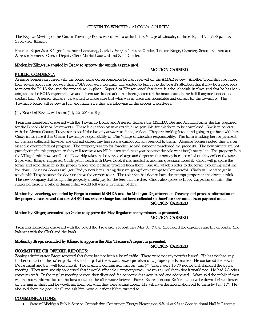 6-16-14 board minutes