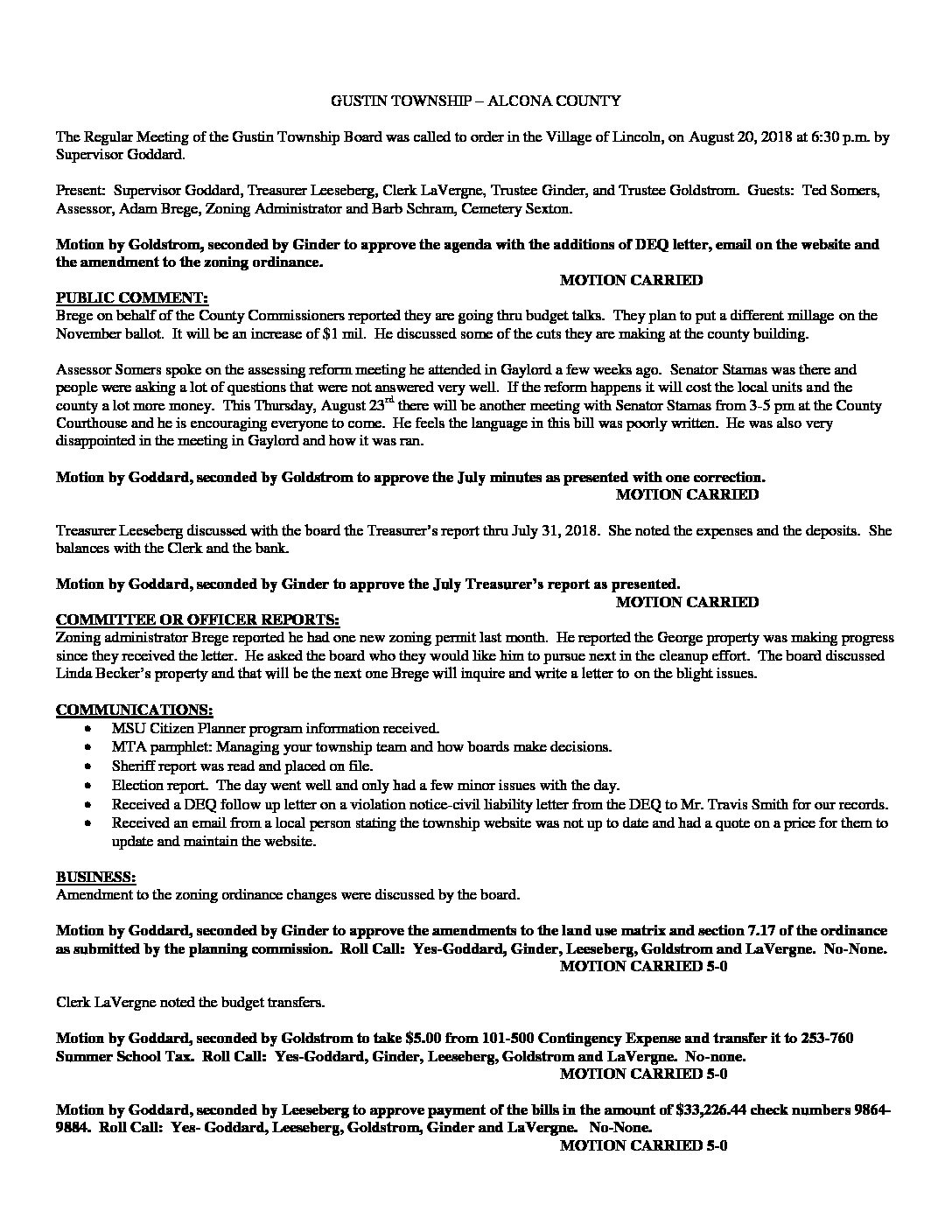 8-20-18 board minutes