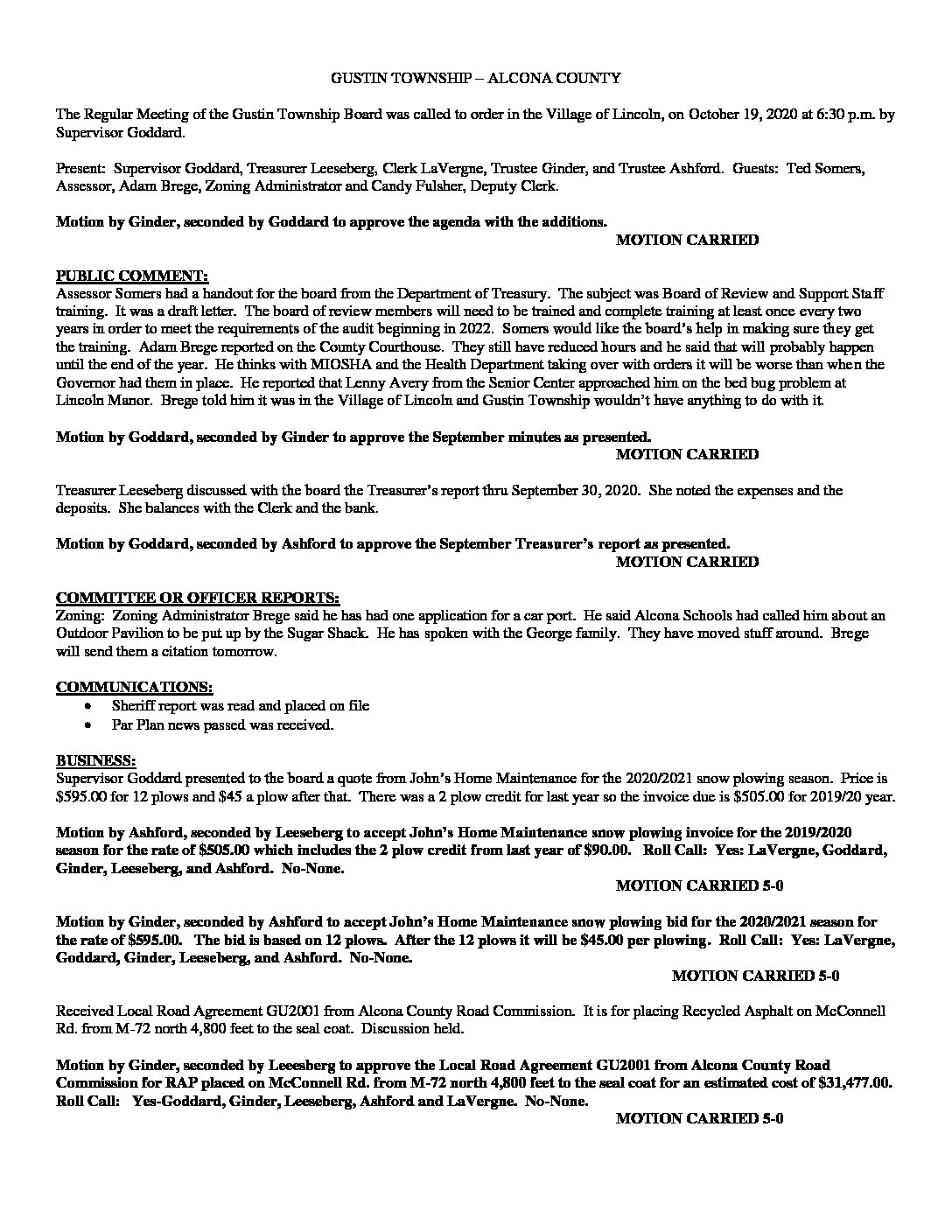 10-19-20 board minutes