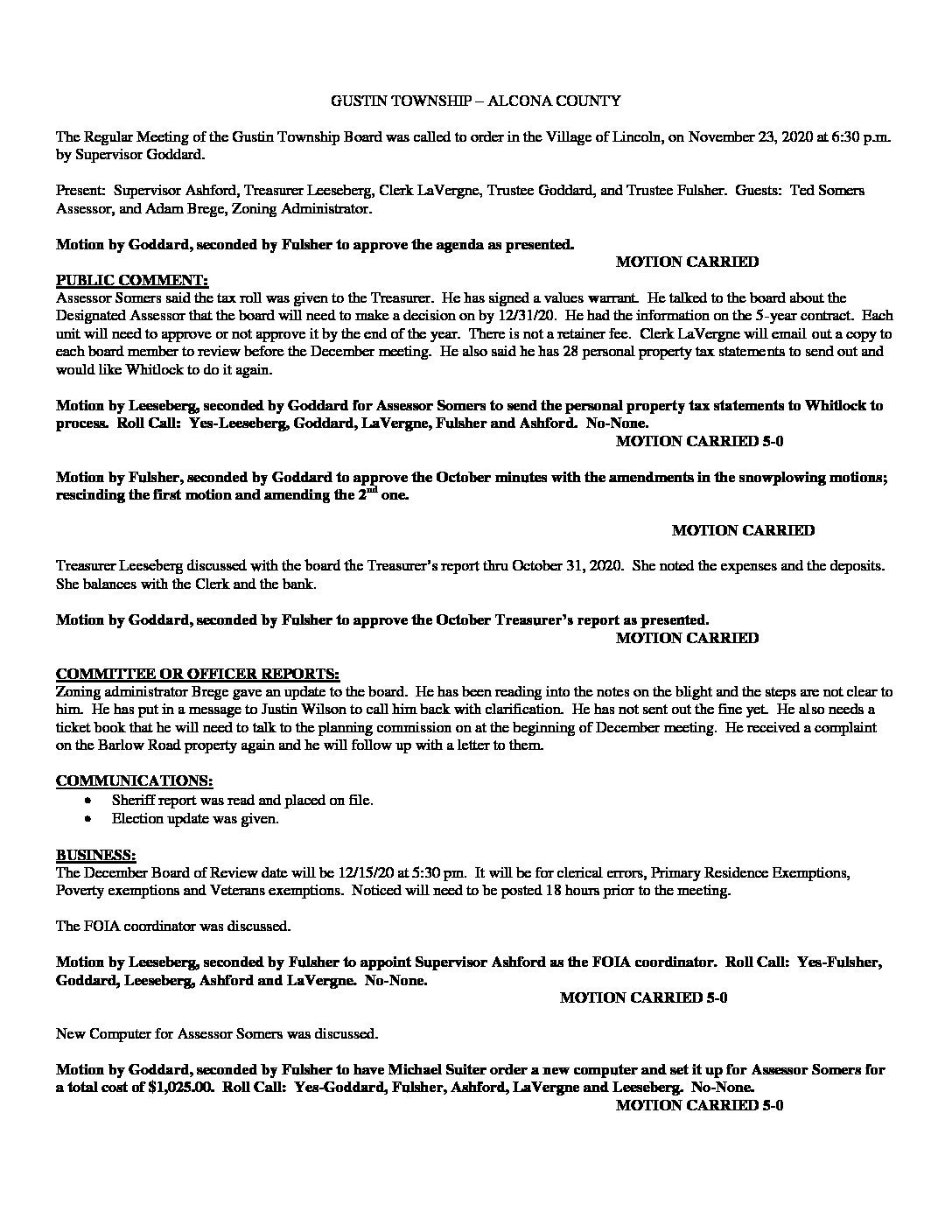 11-23-20 board minutes