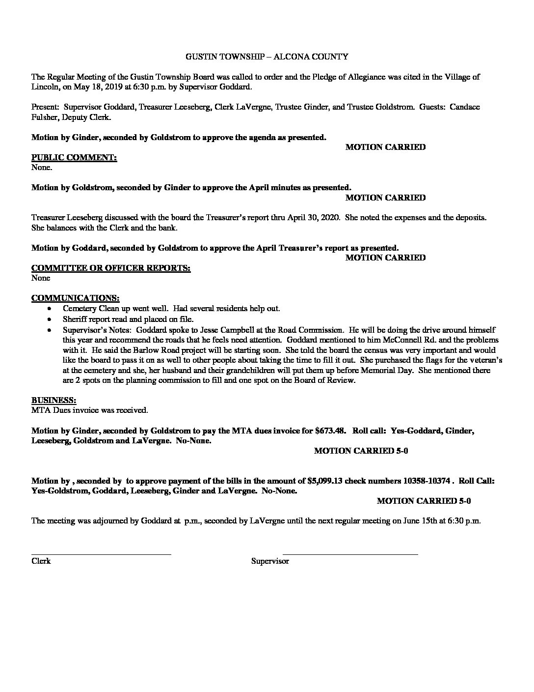5-18-20 board minutes
