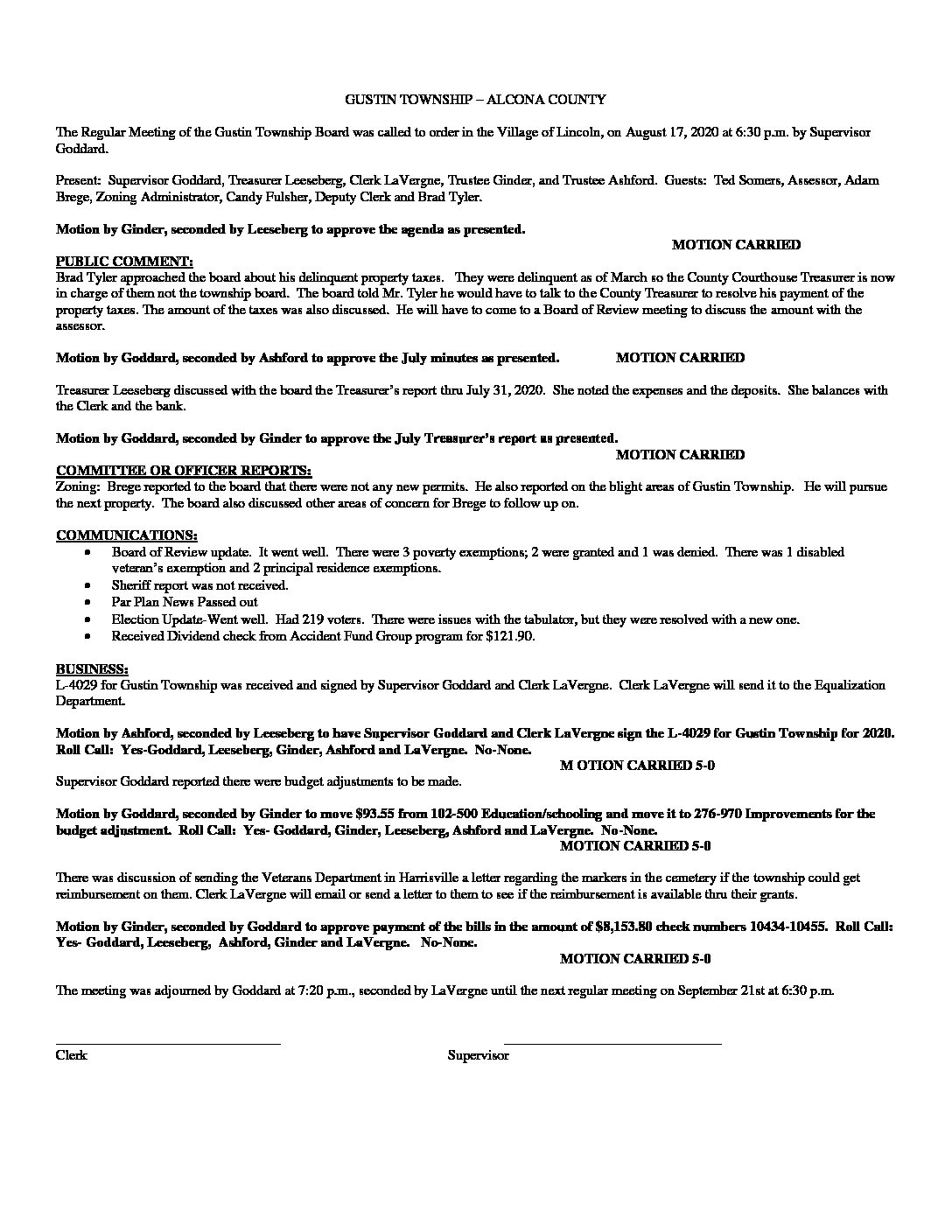 8-17-20 board minutes